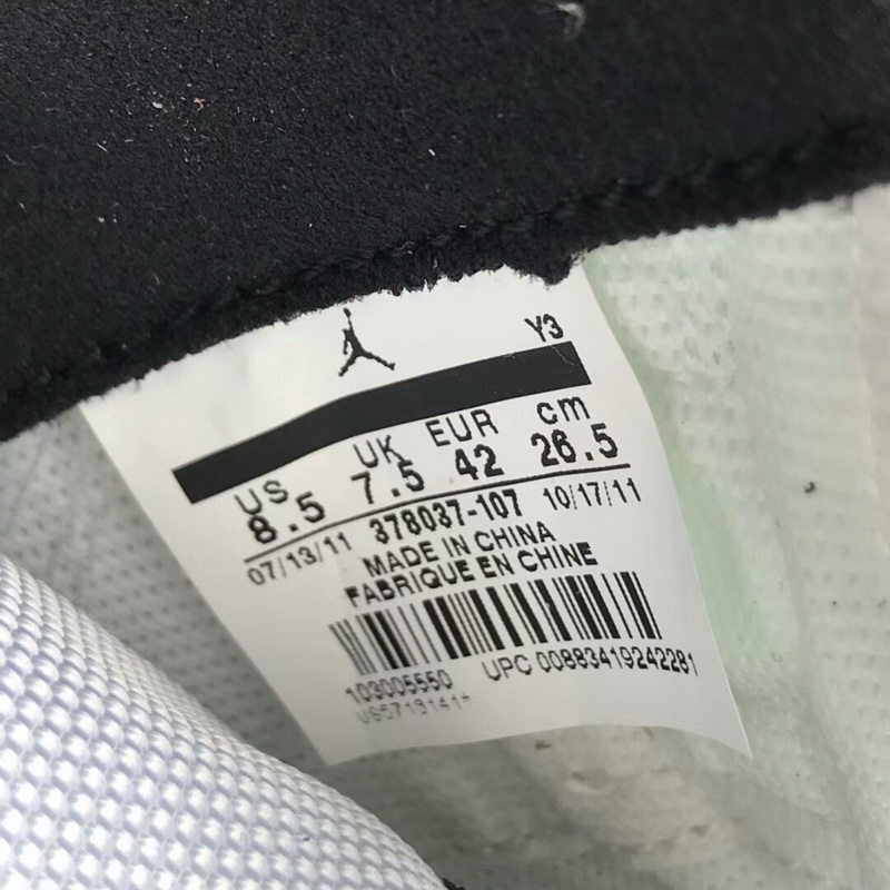 Authentic Air Jordan 11 Concord out of stock